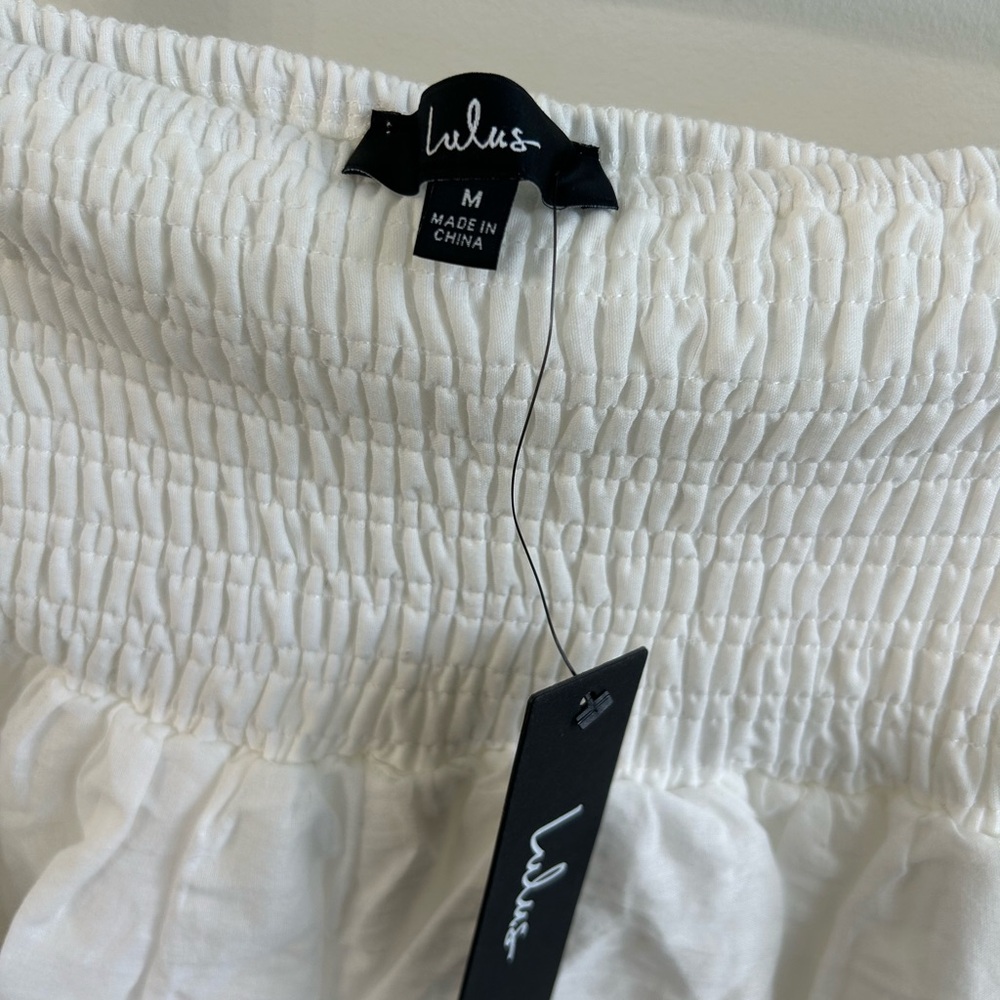 Lulus White Ruffled Skirt - Picture 4 of 4
